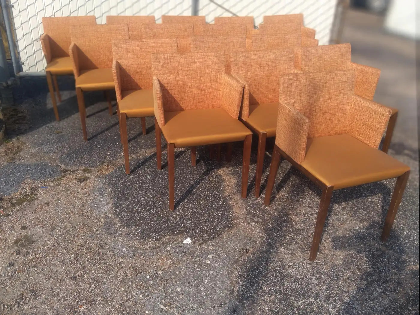 Set of 8 Steelcase Coalesse Armchairs