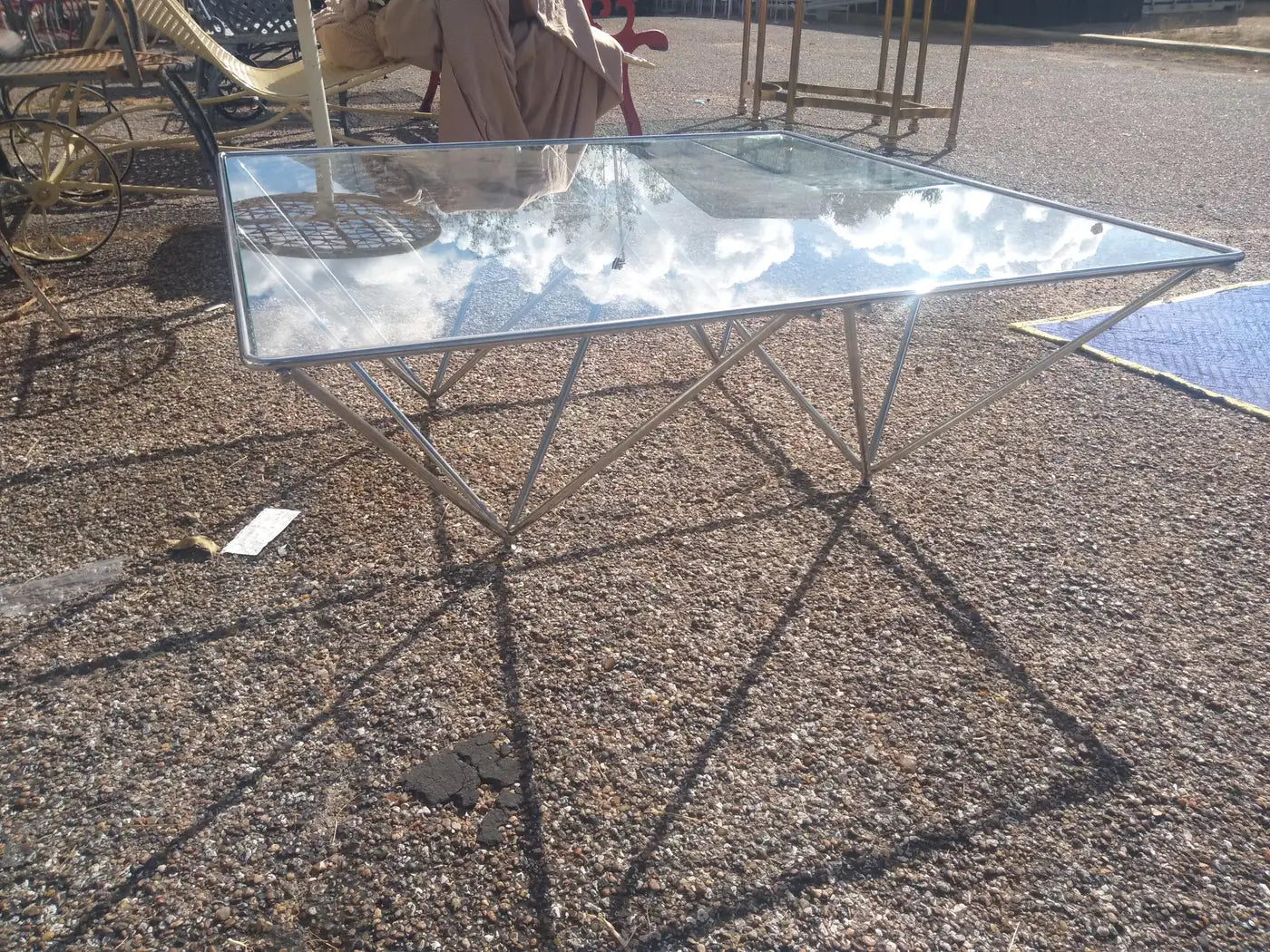 B&B Italia coffee table by Paolo Piva in luxury style