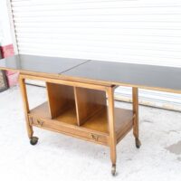 Thomasville Expandable Bar Cart Server