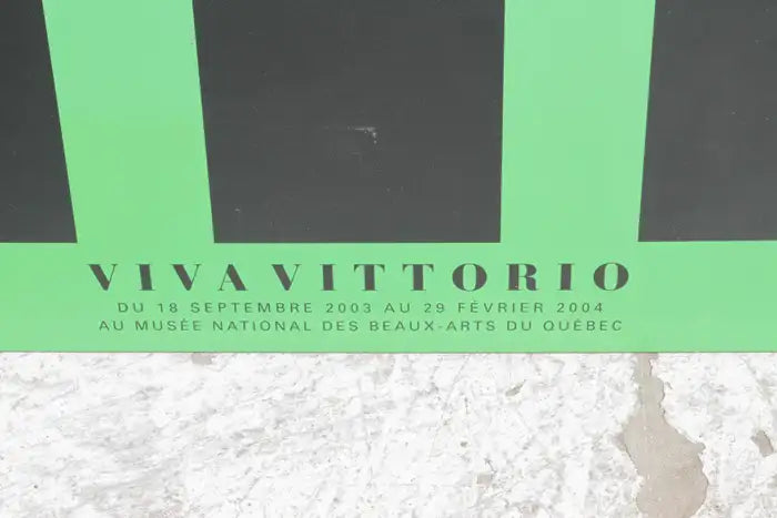 Vittorio Fiorucci Poster- VIVA VITTORIO- 2004