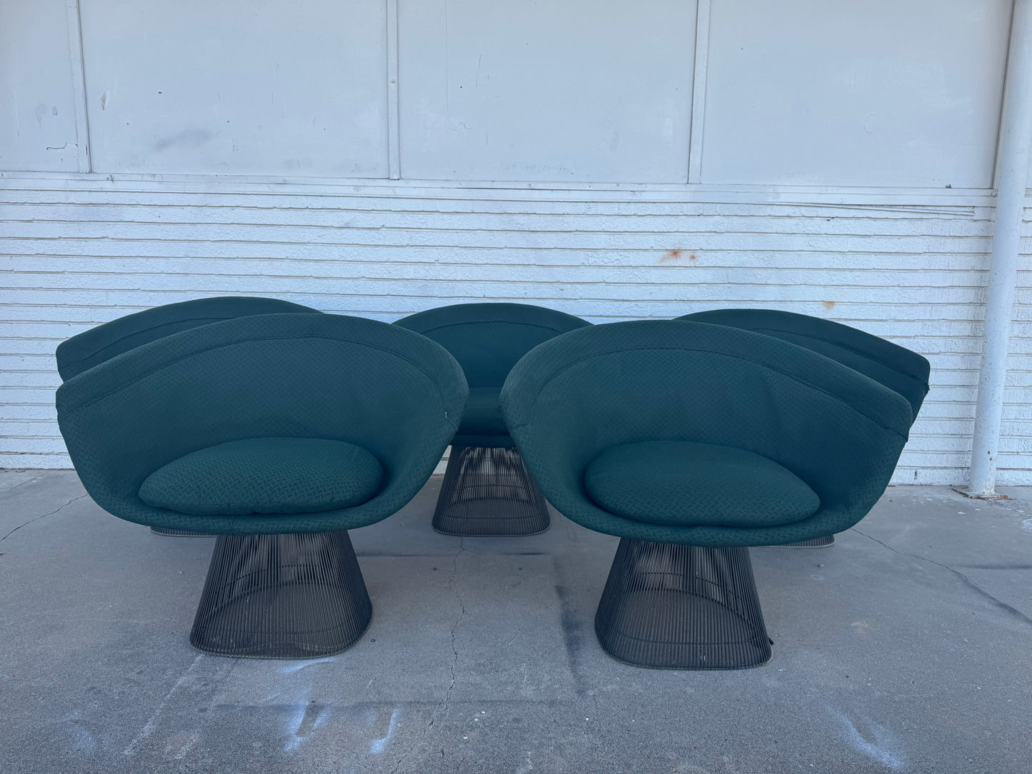 Pair of Warren Platner Lounge Chairs by Knoll Furniture