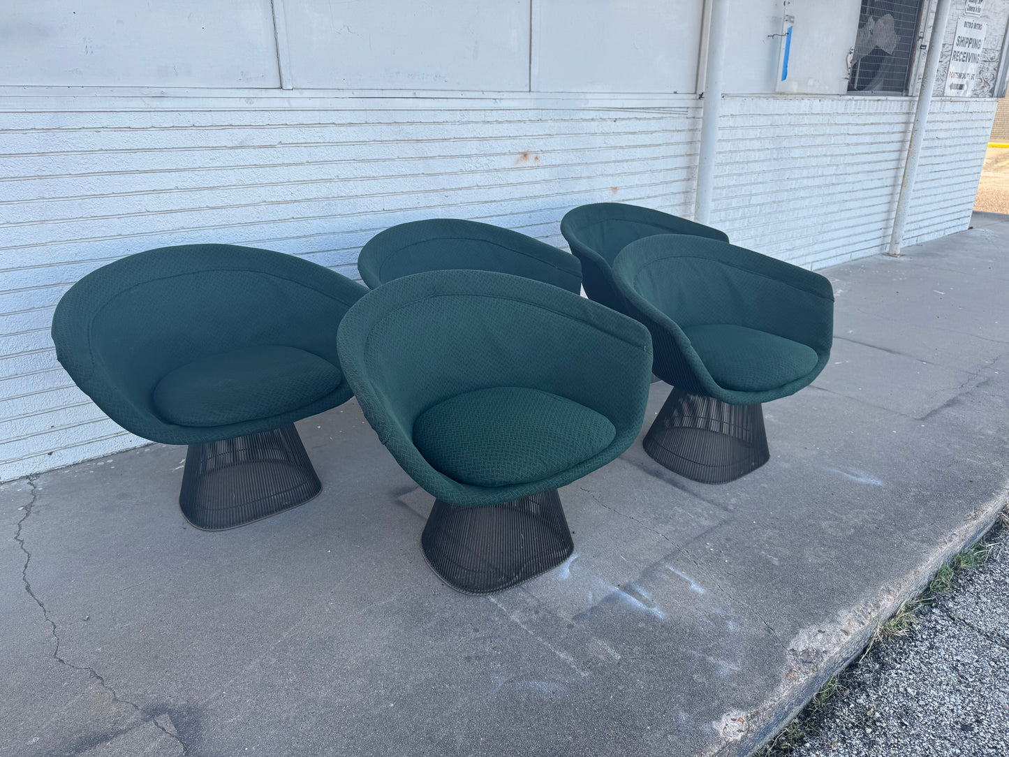 Pair of Warren Platner Lounge Chairs by Knoll Furniture