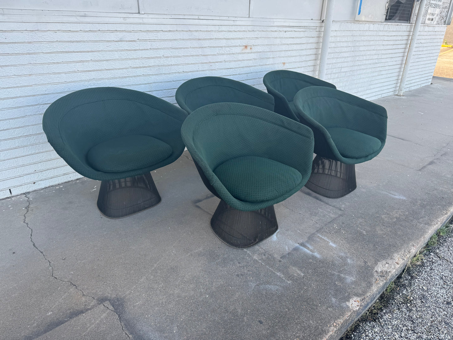 Pair of Warren Platner Lounge Chairs by Knoll Furniture