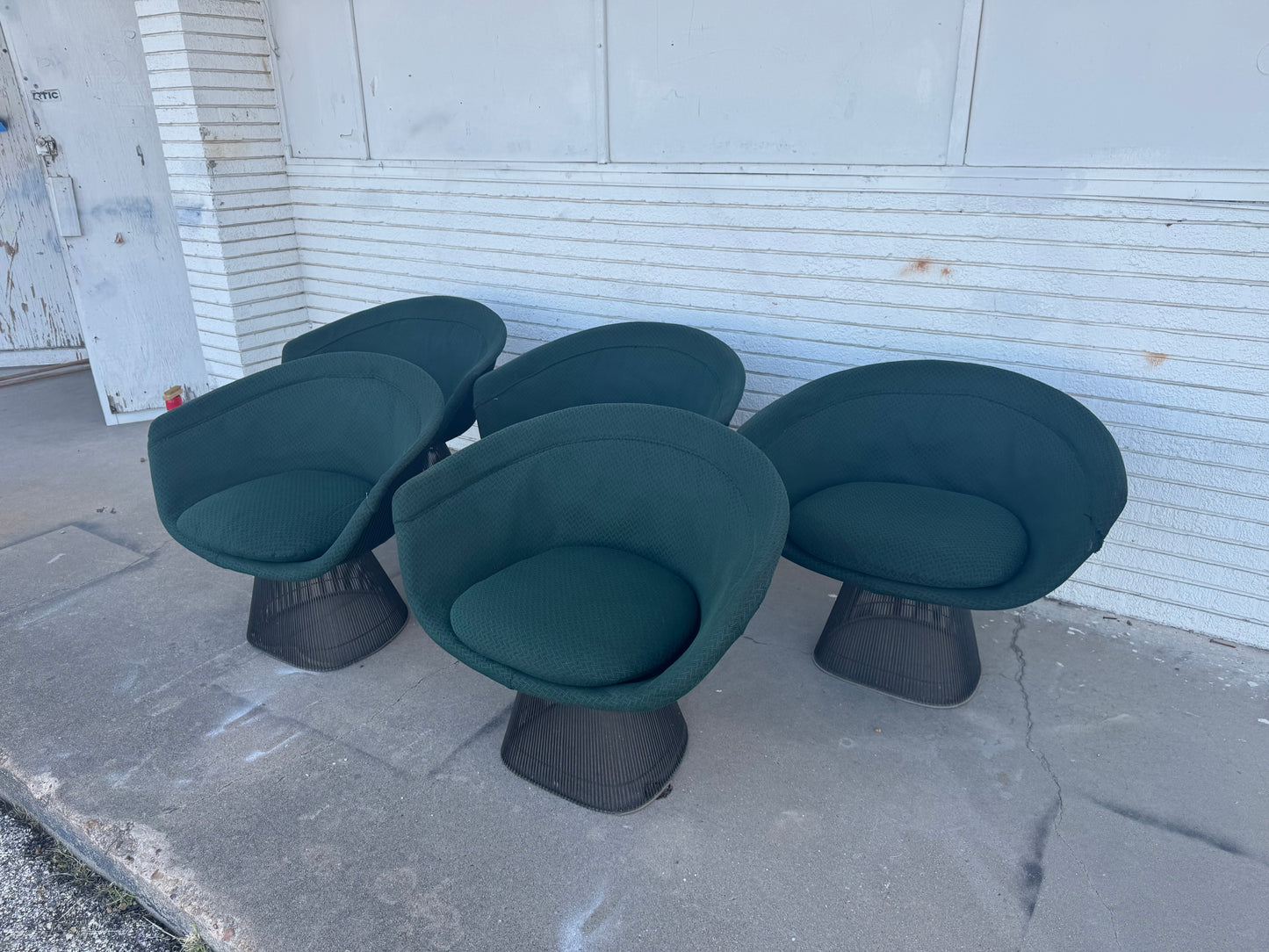 Pair of Warren Platner Lounge Chairs by Knoll Furniture