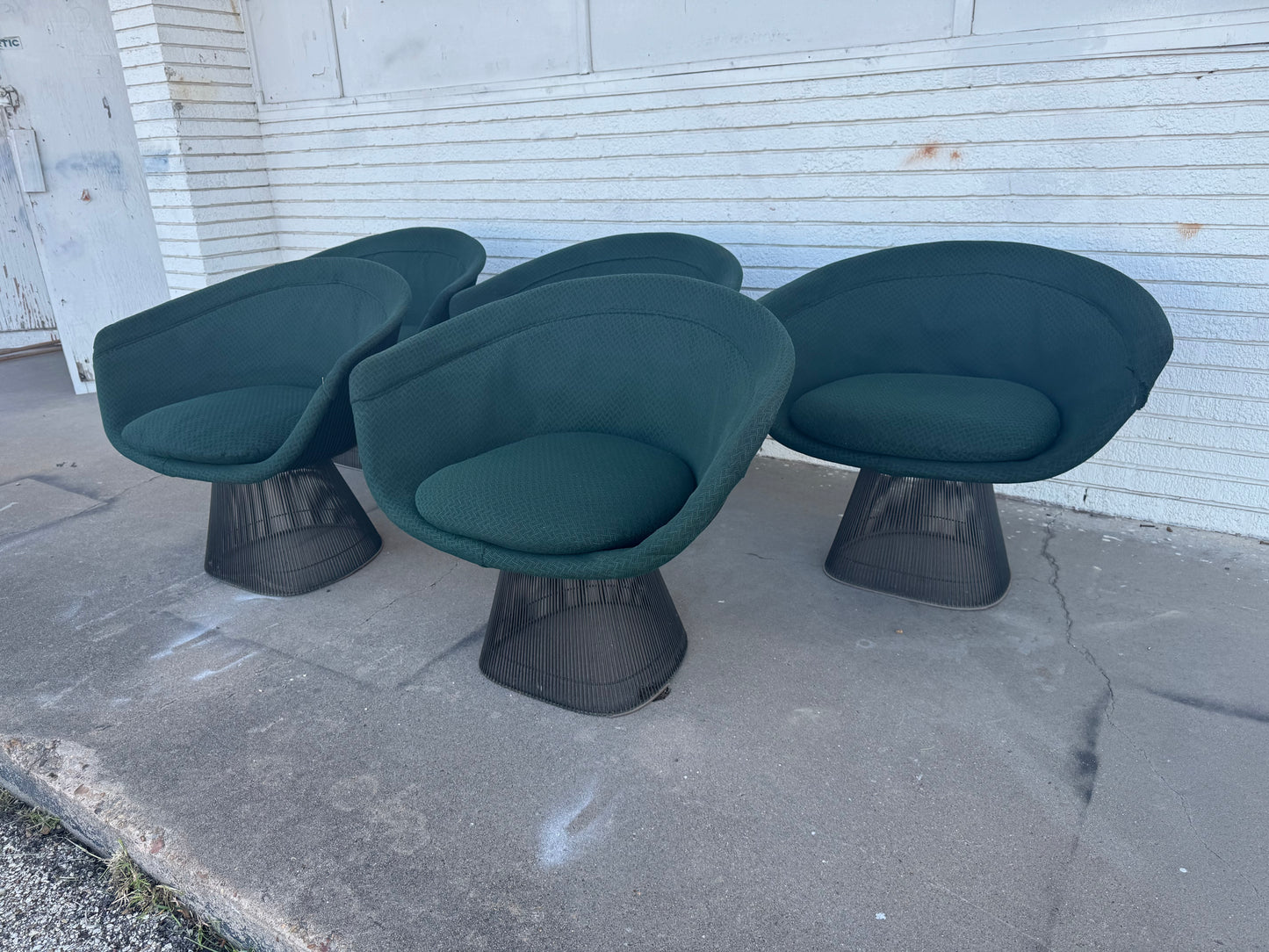Pair of Warren Platner Lounge Chairs by Knoll Furniture