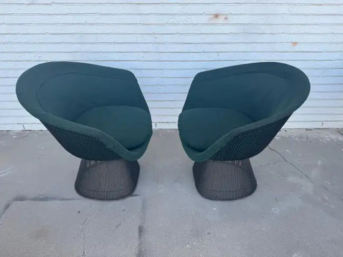 Pair of Warren Platner Lounge Chairs by Knoll Furniture