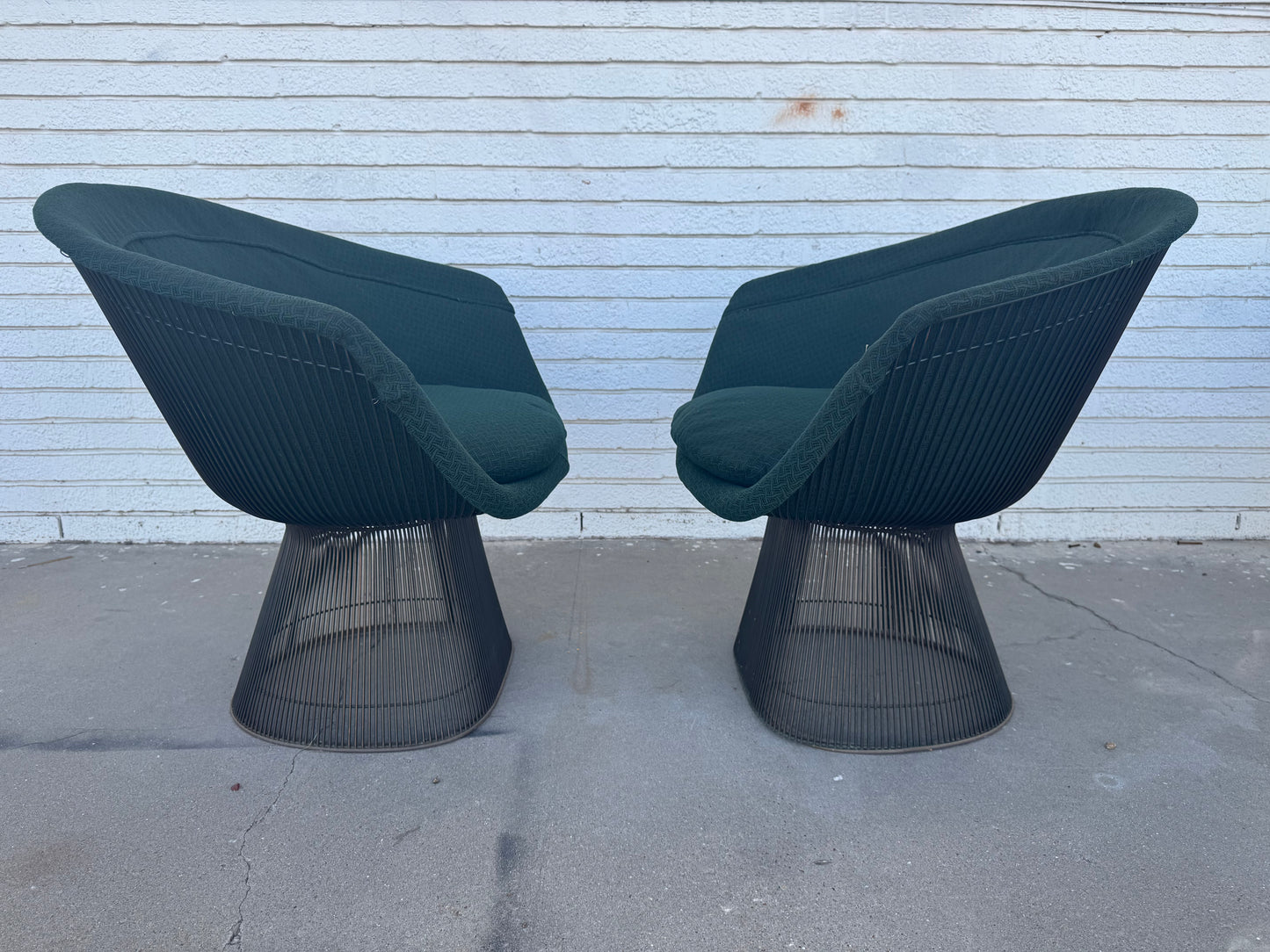 Pair of Warren Platner Lounge Chairs by Knoll Furniture