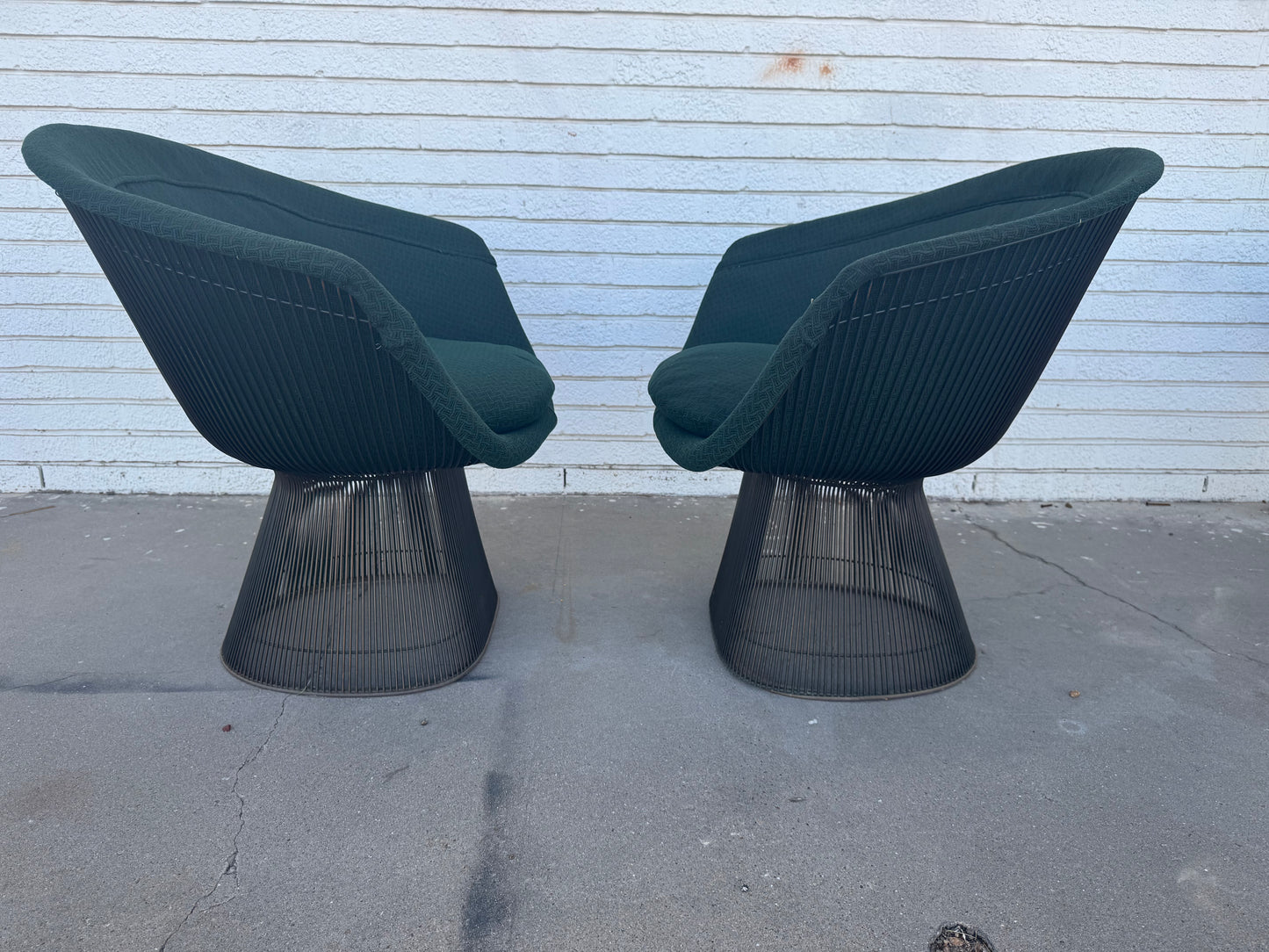 Pair of Warren Platner Lounge Chairs by Knoll Furniture