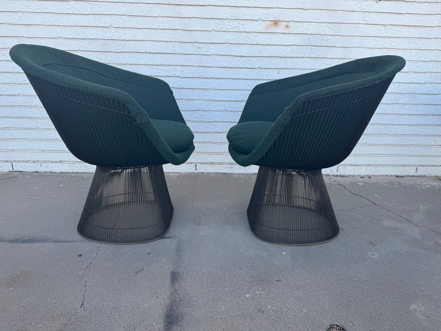 Pair of Warren Platner Lounge Chairs by Knoll Furniture