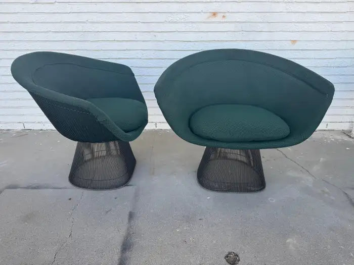 Pair of Warren Platner Lounge Chairs by Knoll Furniture