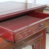 7ft Chinese Chippendale Console or Bar