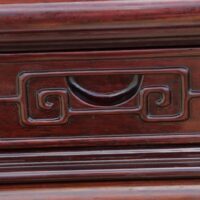 7ft Chinese Chippendale Console or Bar