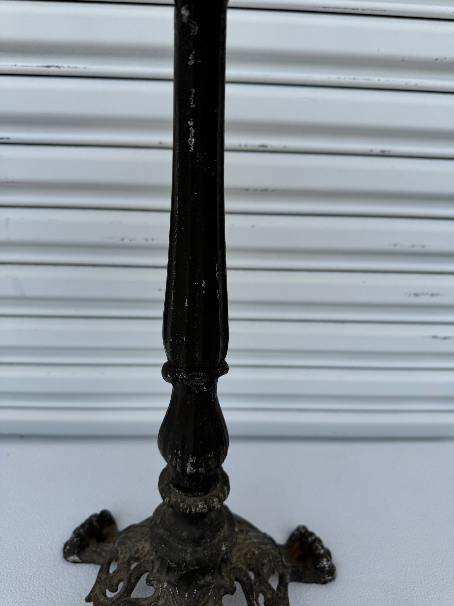 Set of Vintage Victorian Cast Iron Plant Stands