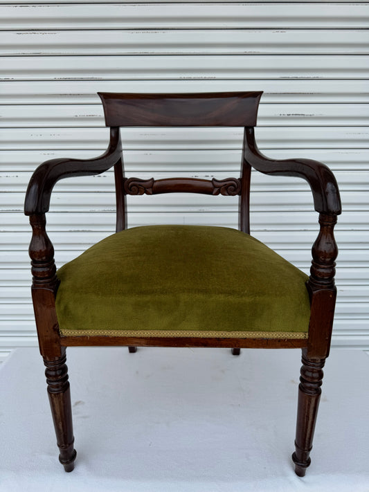 A George IV Mahogany Armchair