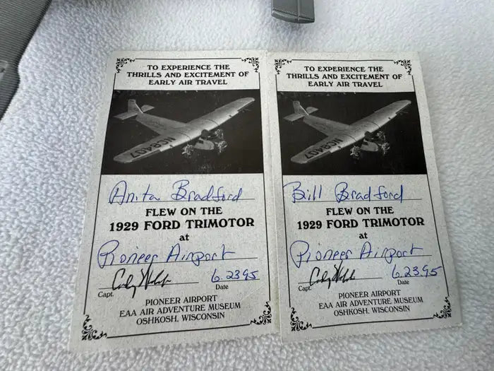 1929 Ford Trimotor Texaco Airplane