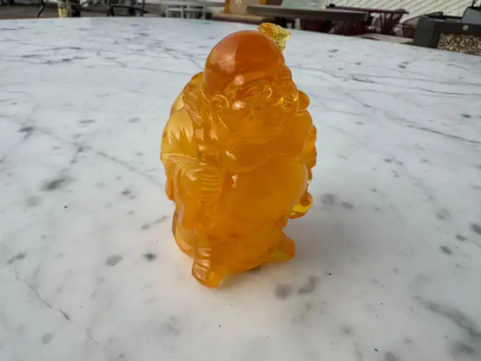 Amber 3.5" Buddha Figurine