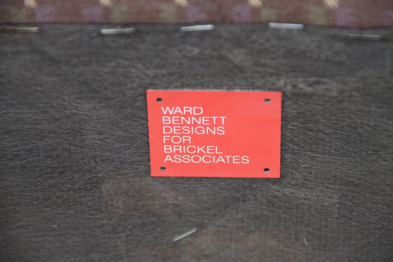 1 Ward Bennett Tufted Lounge Chair