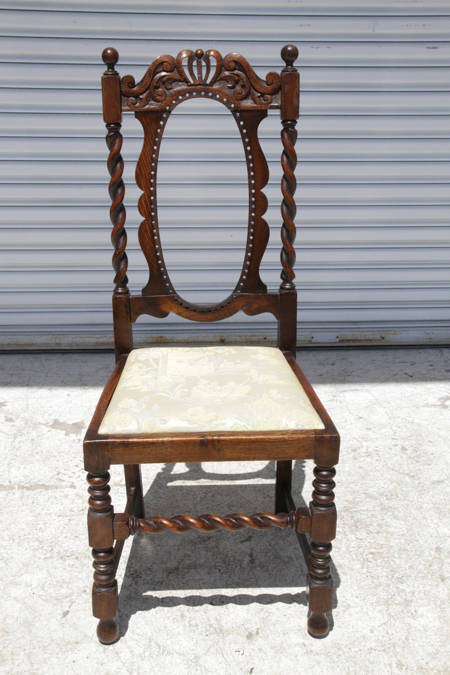 Antique Barley Twist Side Chair