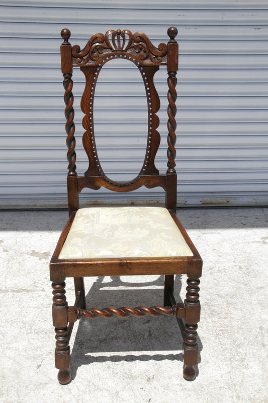 Antique Barley Twist Side Chair