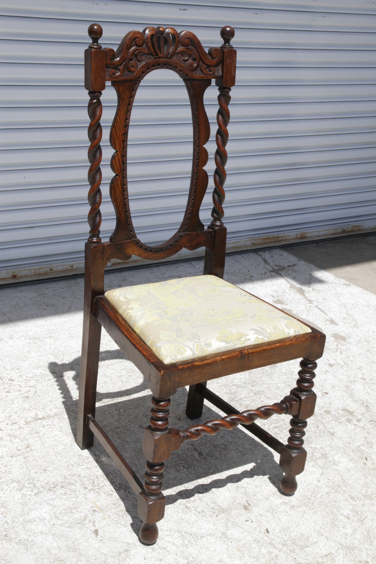 Antique Barley Twist Side Chair