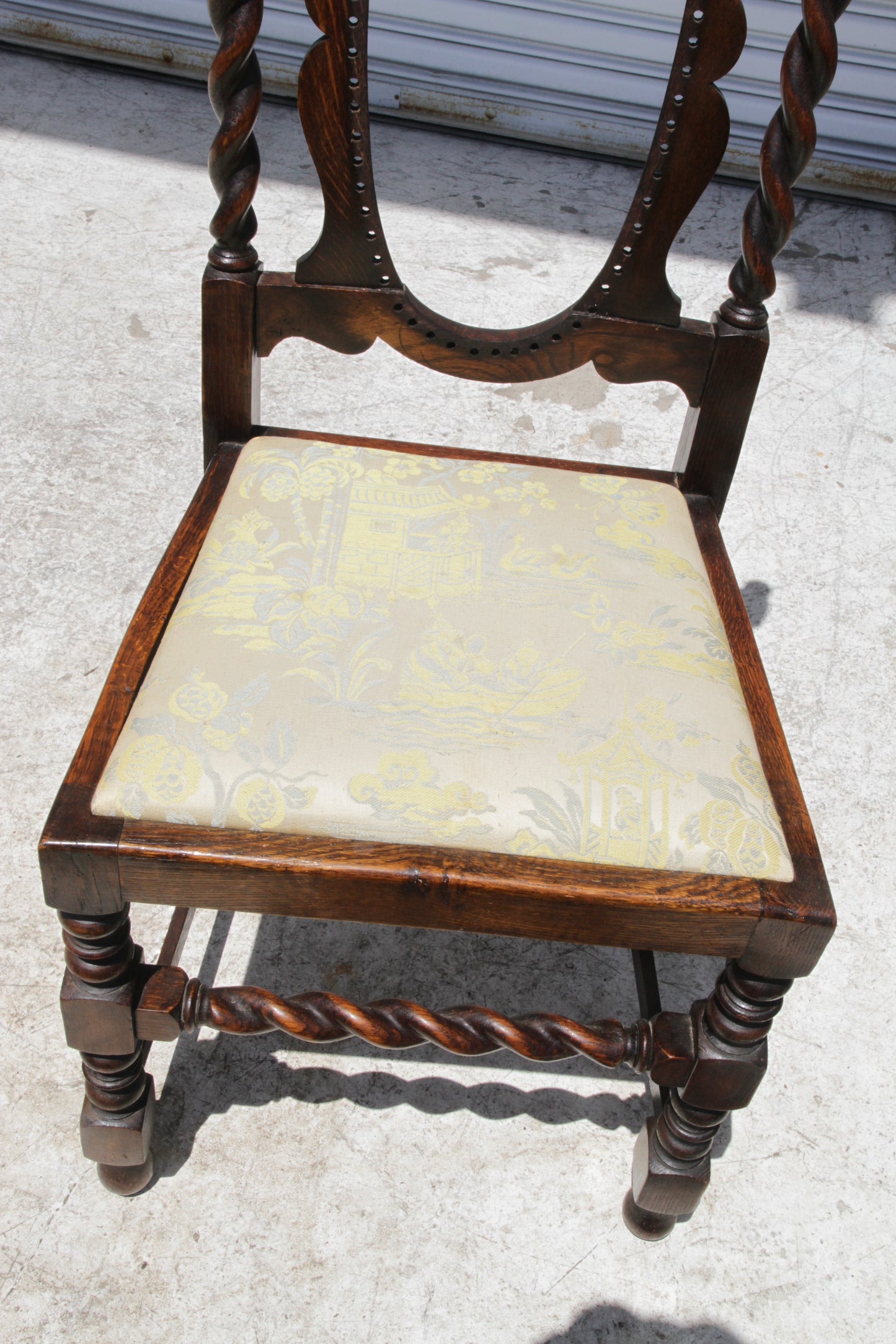 Antique Barley Twist Side Chair