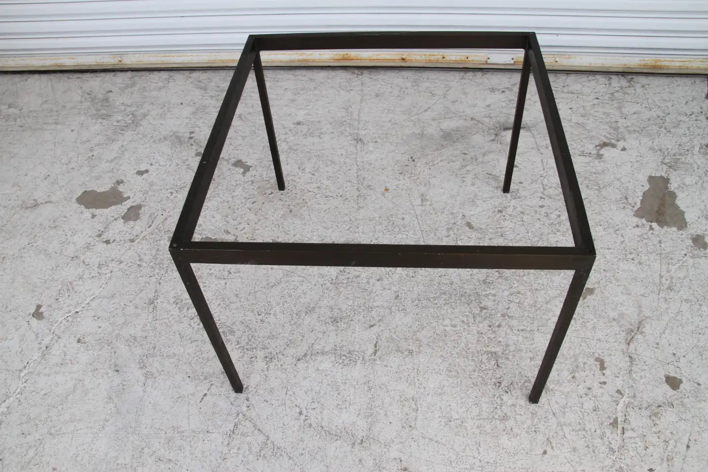 Nicos Zographos Bronze Base Coffee Table w/ Glass top