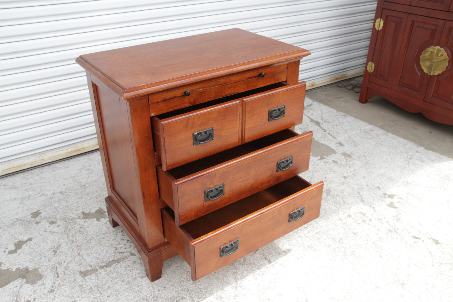 Pair of 3 Drawer Nightstand in Michael's Cherry