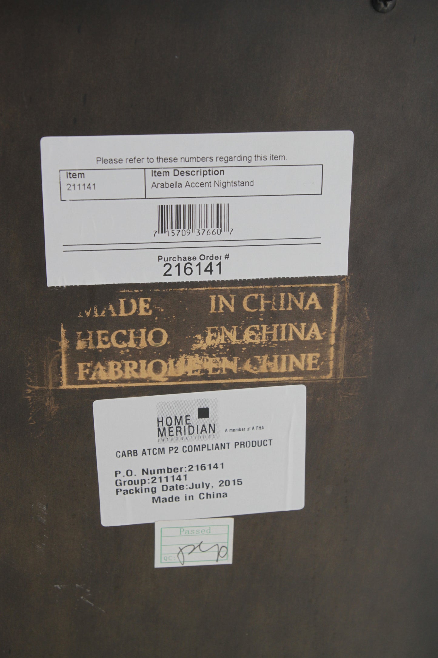 Pulaski Arabella Mirrored Nightstand