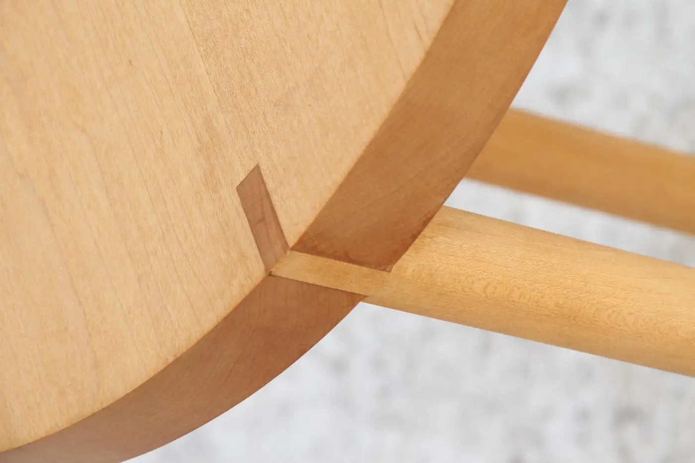 Richard Meier sculptural round side table