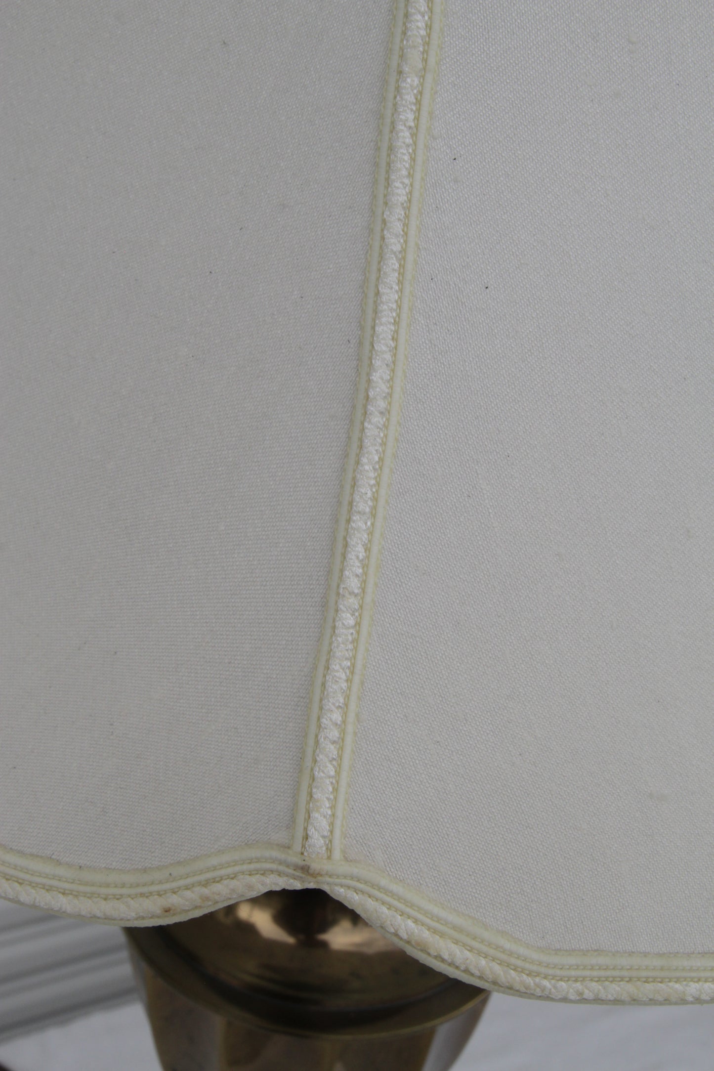 Pair of Solid Brass 12-Sided Trophy Urn Lamp