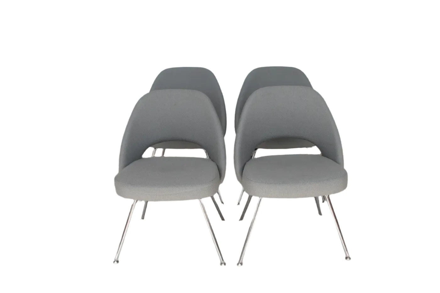 Vintage Knoll side chairs set by Saarinen