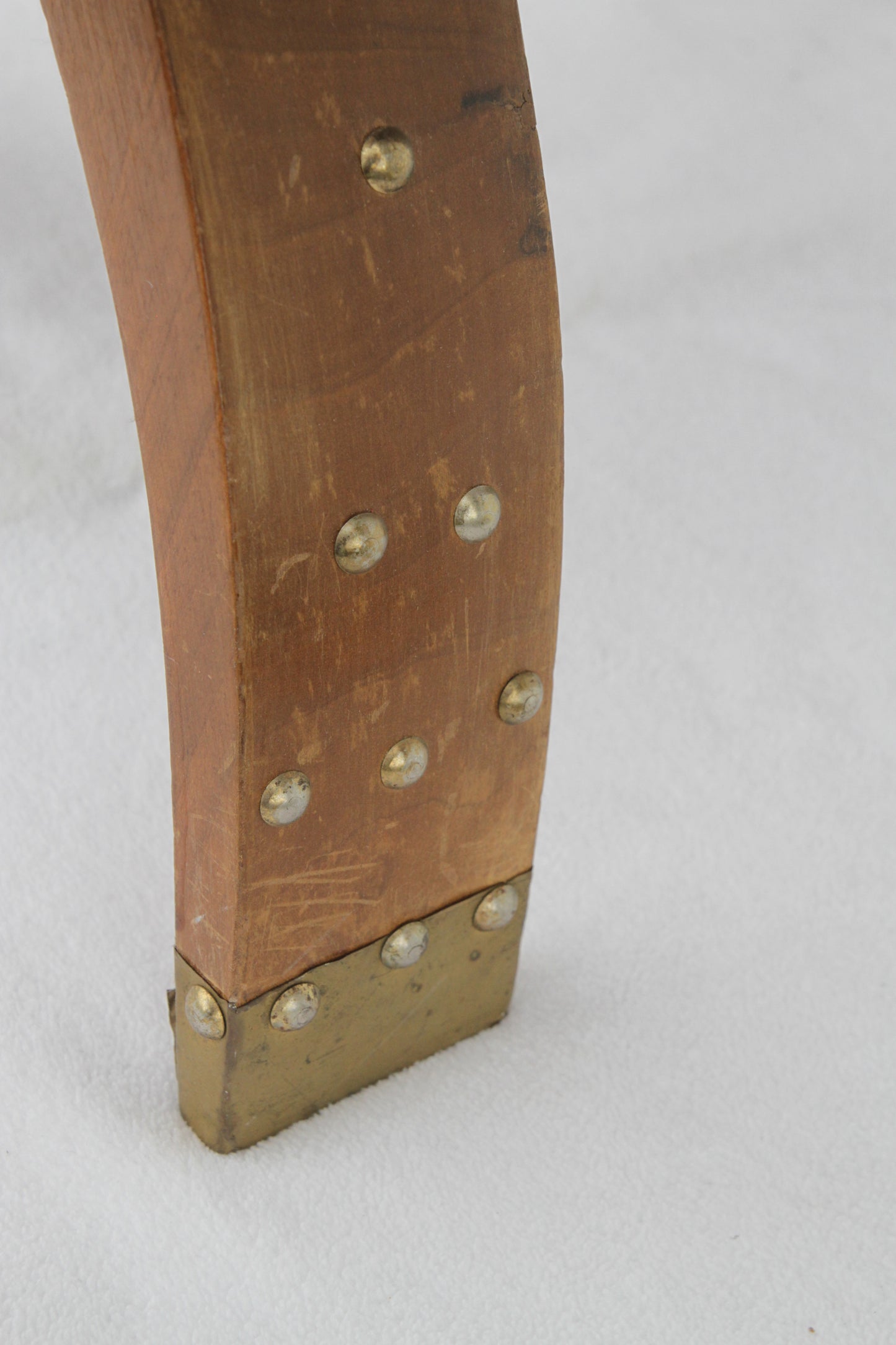 Moroccan Leather Camel Saddle Stool