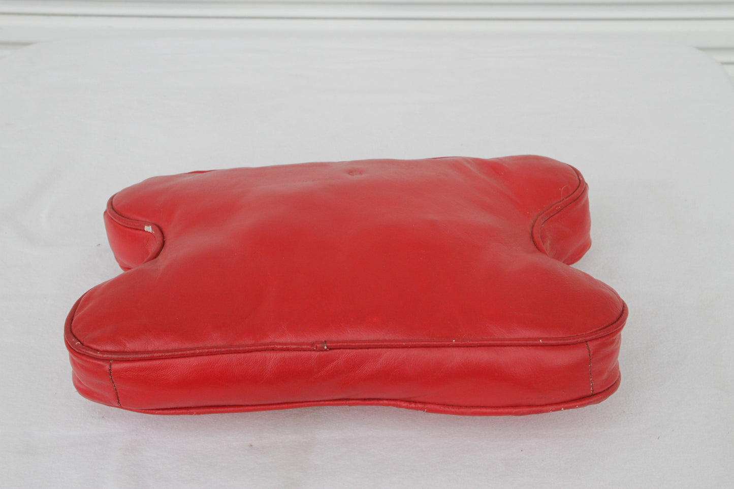 Moroccan Leather Camel Saddle Stool