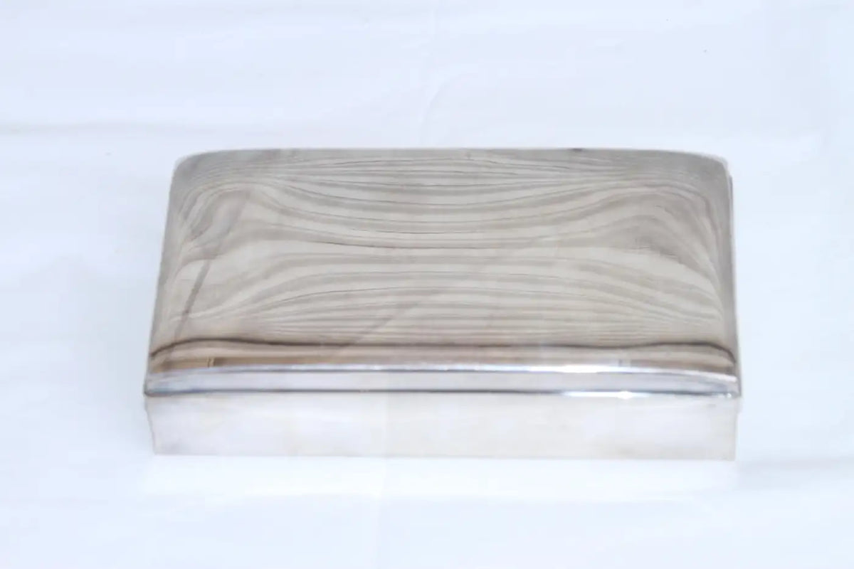 Silver Box Open Group of Silver plated Boxes | Metro Retro Furniture