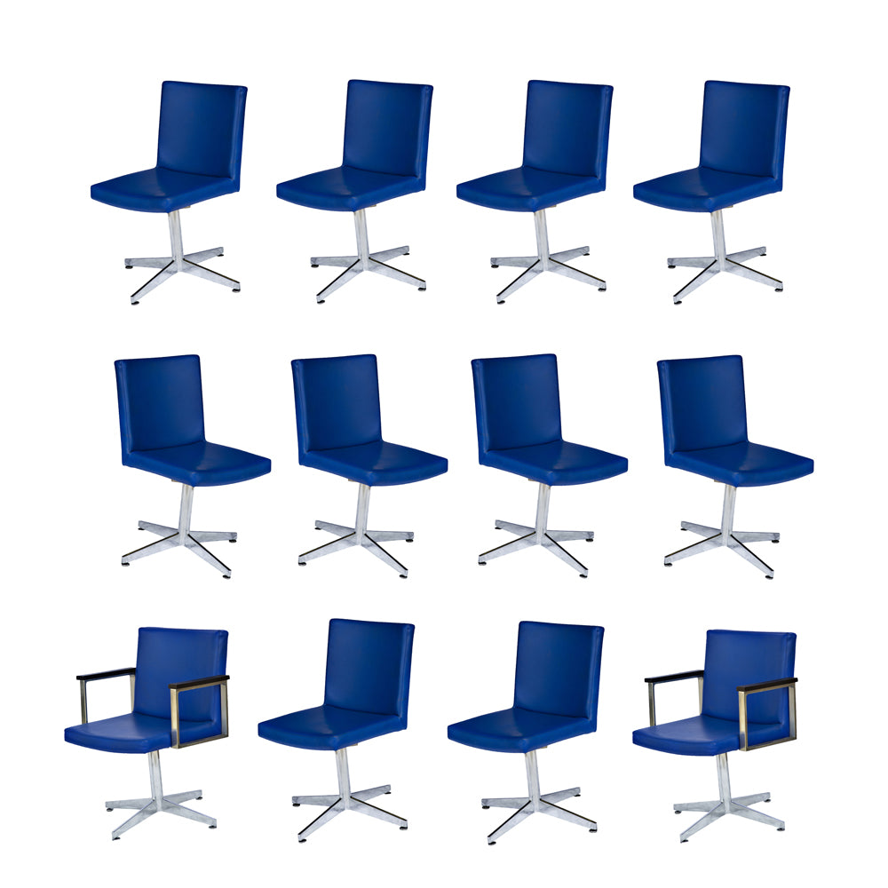 Industrial retro adjustable desk chair