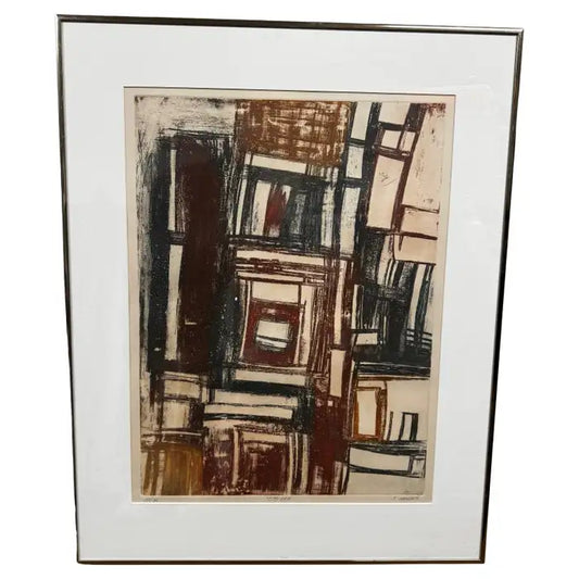 John Chious cityscape etching and aquatint