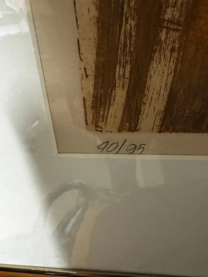 Architectural city etching wall art