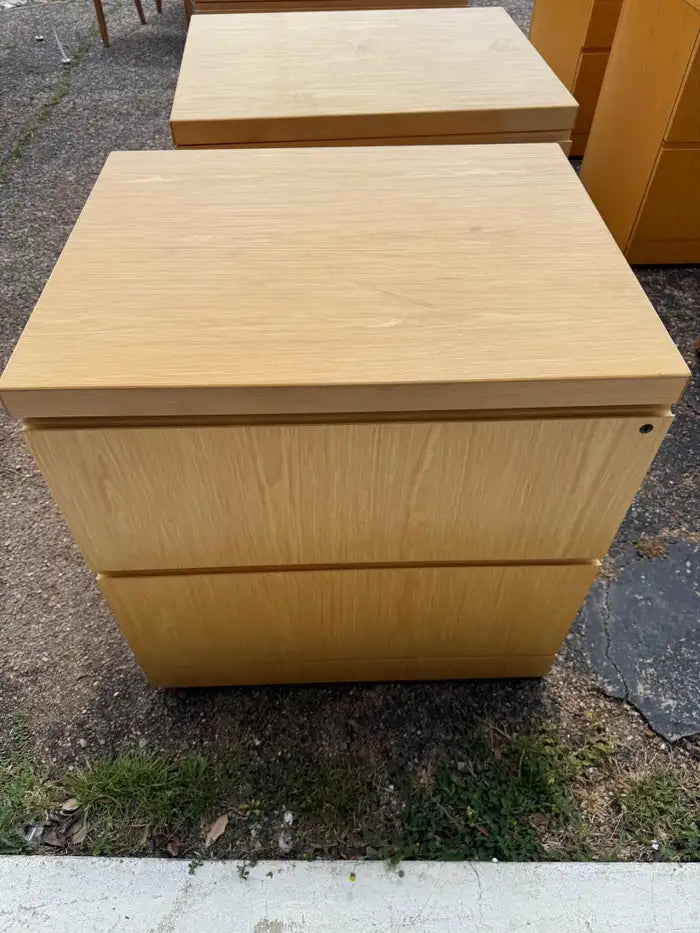 Executive office storage cabinets set of six