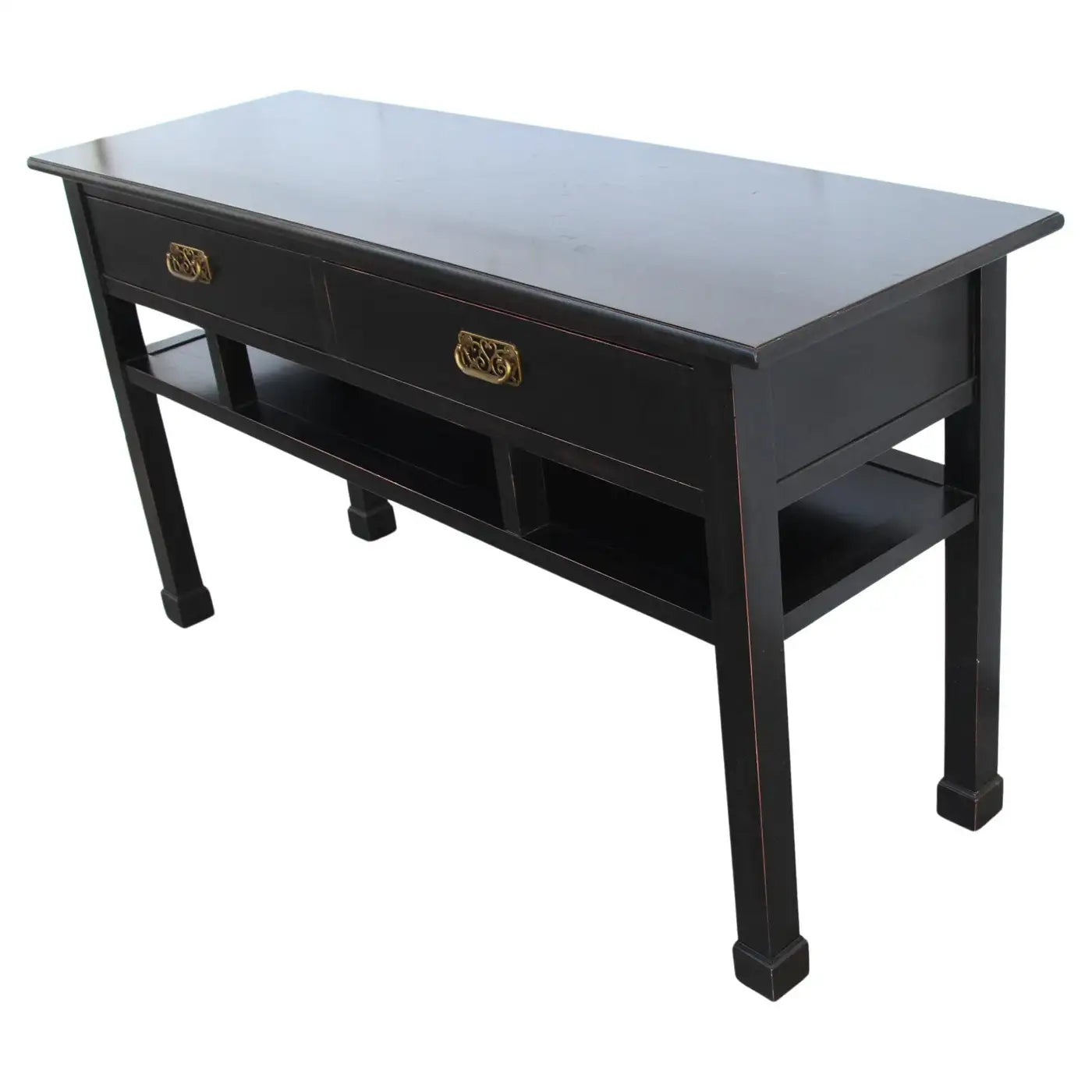 Double drawer Ming feet Asian console