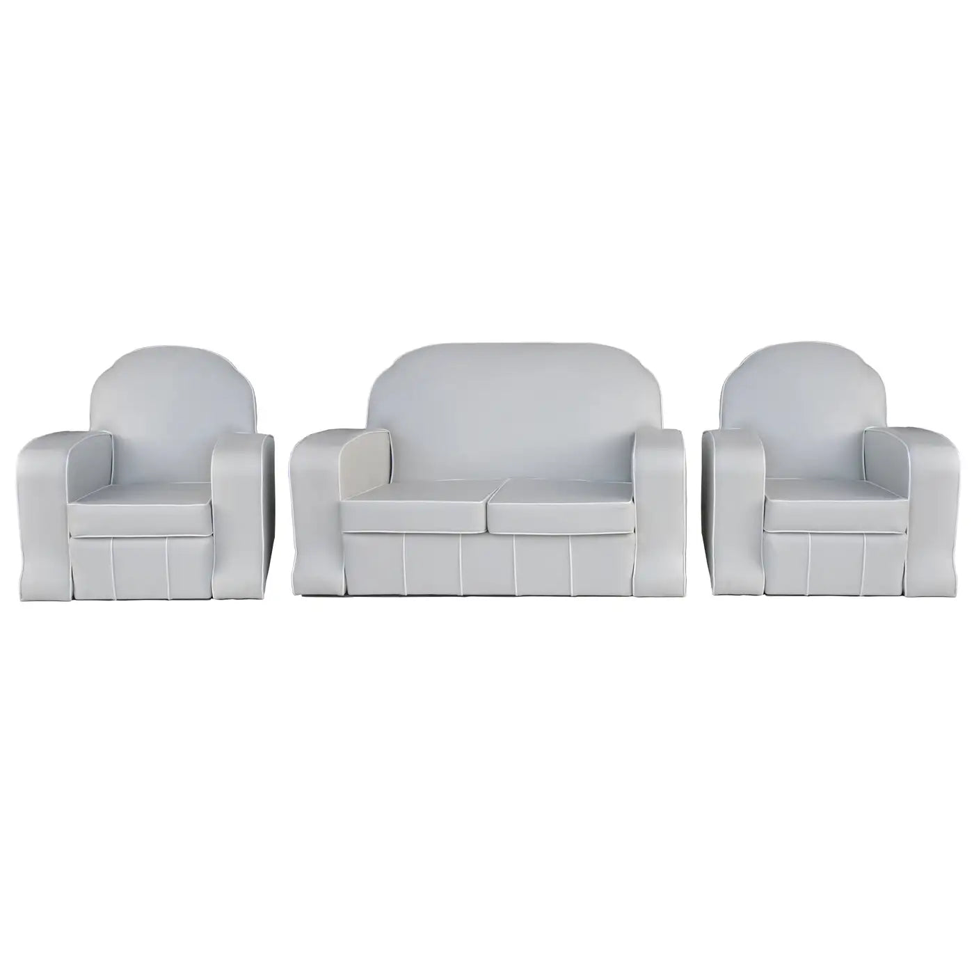 Deco accent armchair bold curved arms