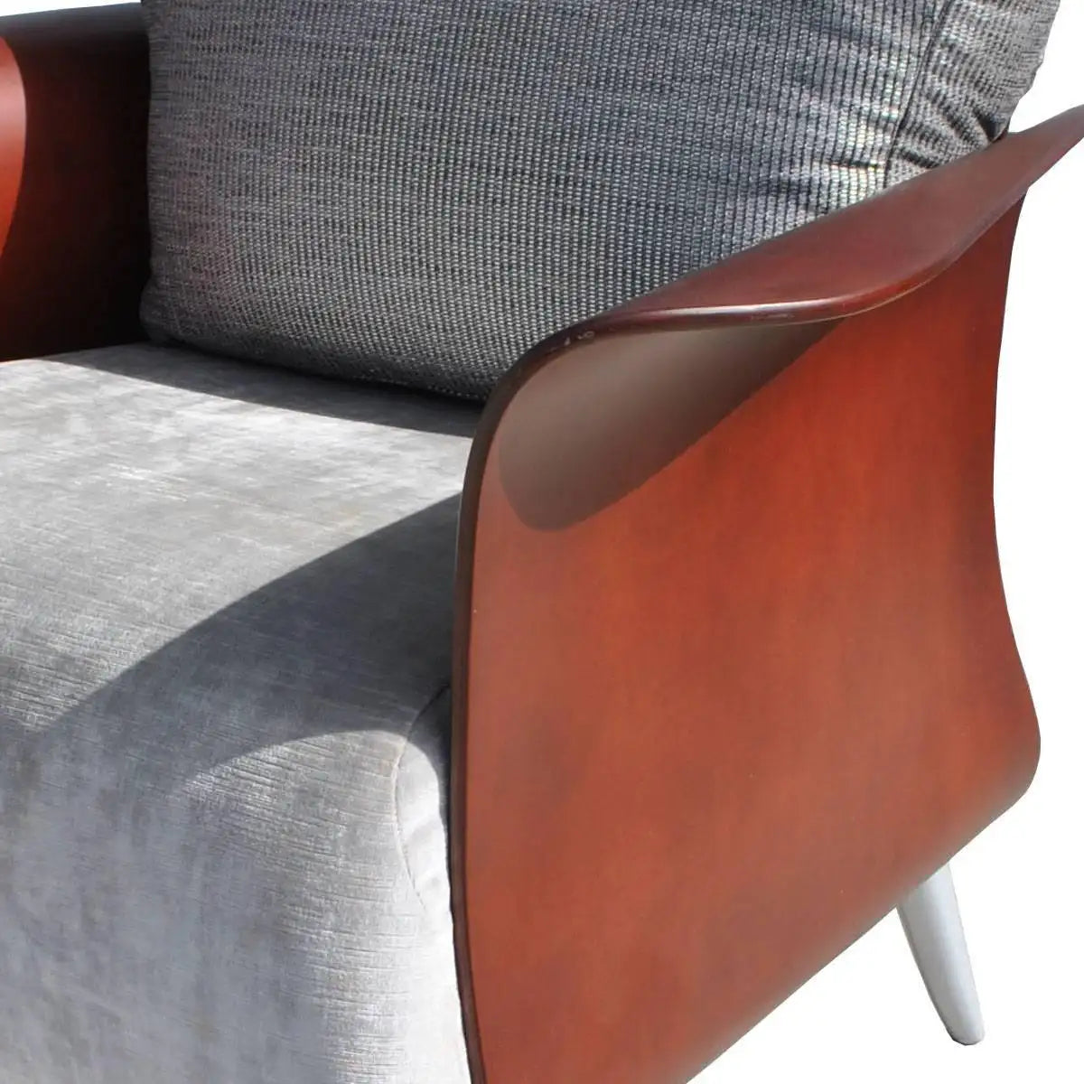(2) Keilhauer Belle Lounge Chairs Bentwood Tom HcHugh HOLD