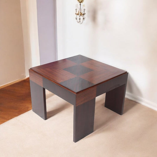 Macassar ebony Widdicomb side table vintage