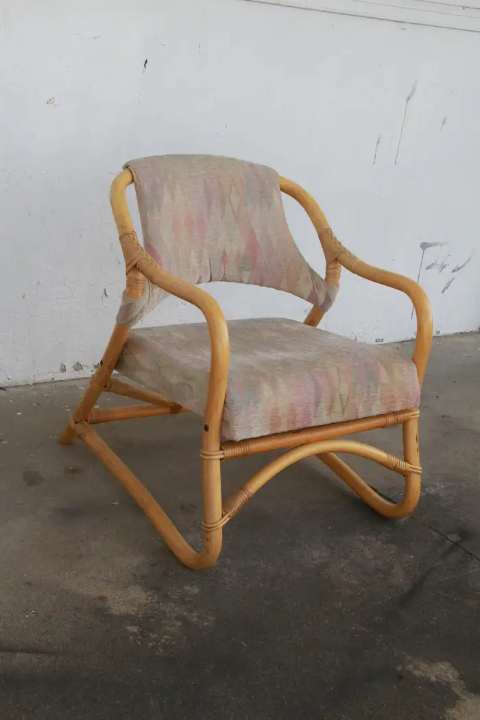 Danish Beatwood Tiki Style Armchairs