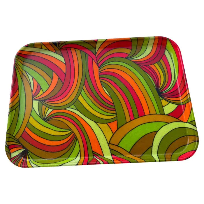 Large vintage serving tray from the 1960s