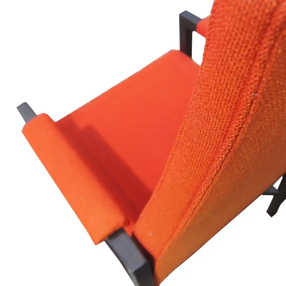 Retro Dunbar lounge chairs by Edward Wormley black frame.​