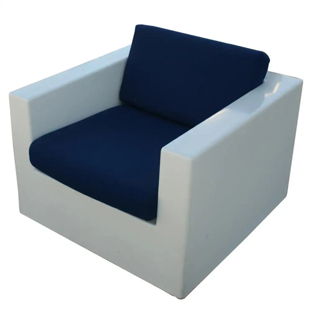 Metro Retro Furniture cube style lounge armchair