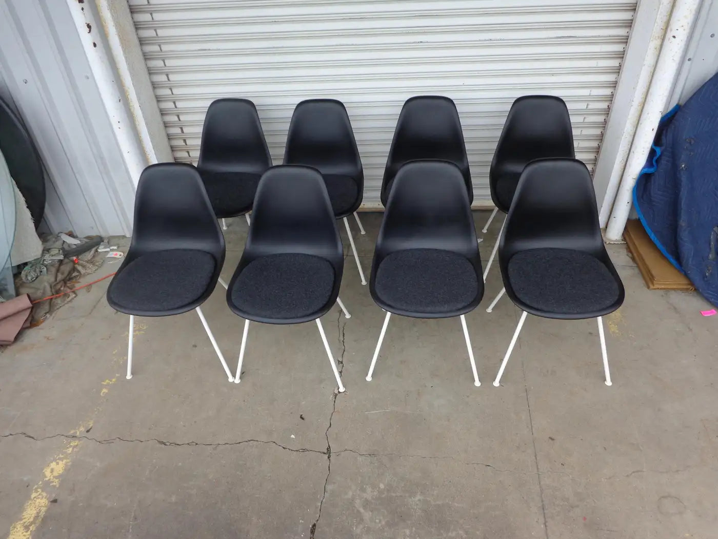 Group of Eames chairs for sale 120