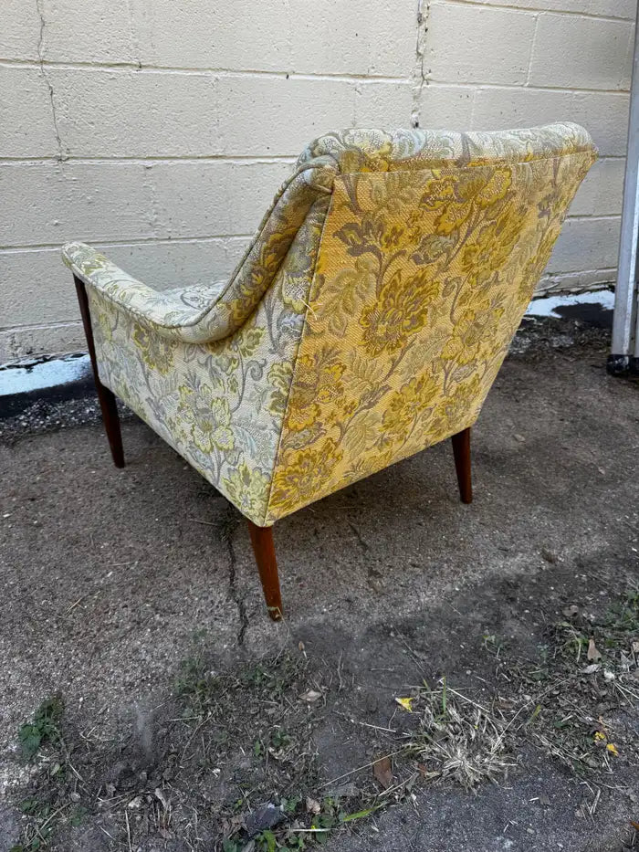 Vintage style mid century lounge chair