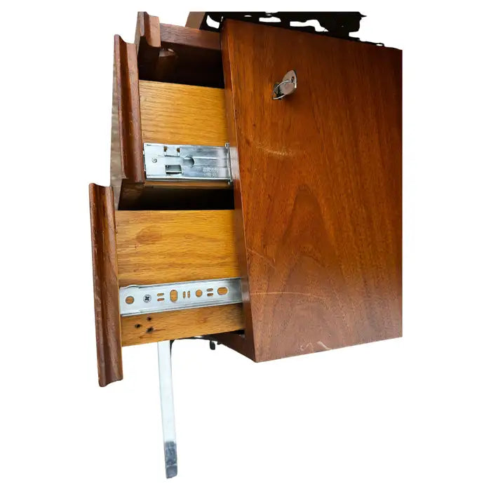 Vintage American modern office desk by Knoll