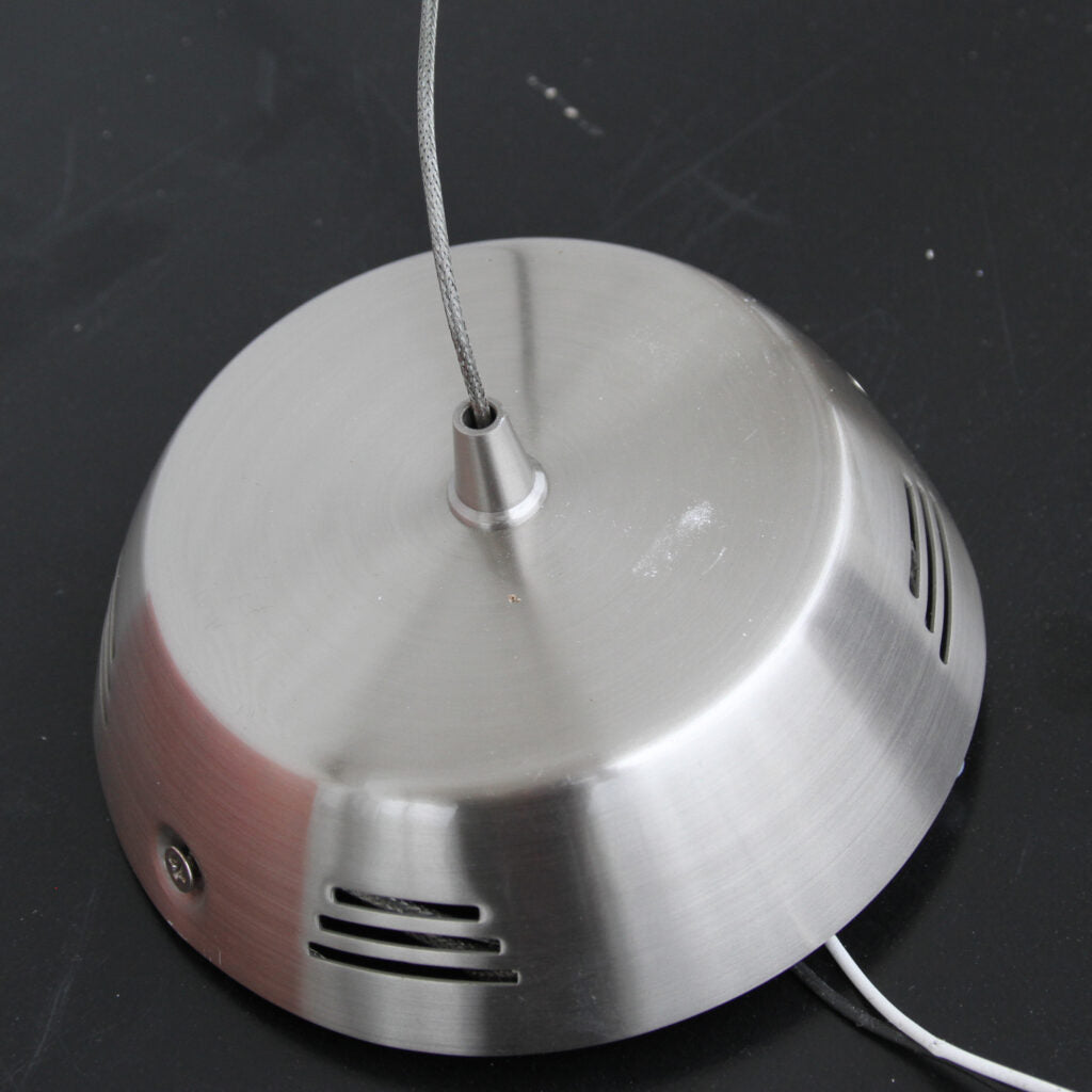 Artistic Venetian pendant with deep crimson Murano finish